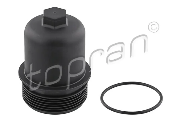 Cap, oil filter housing