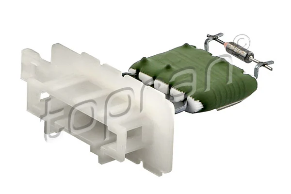 Resistor, interior blower