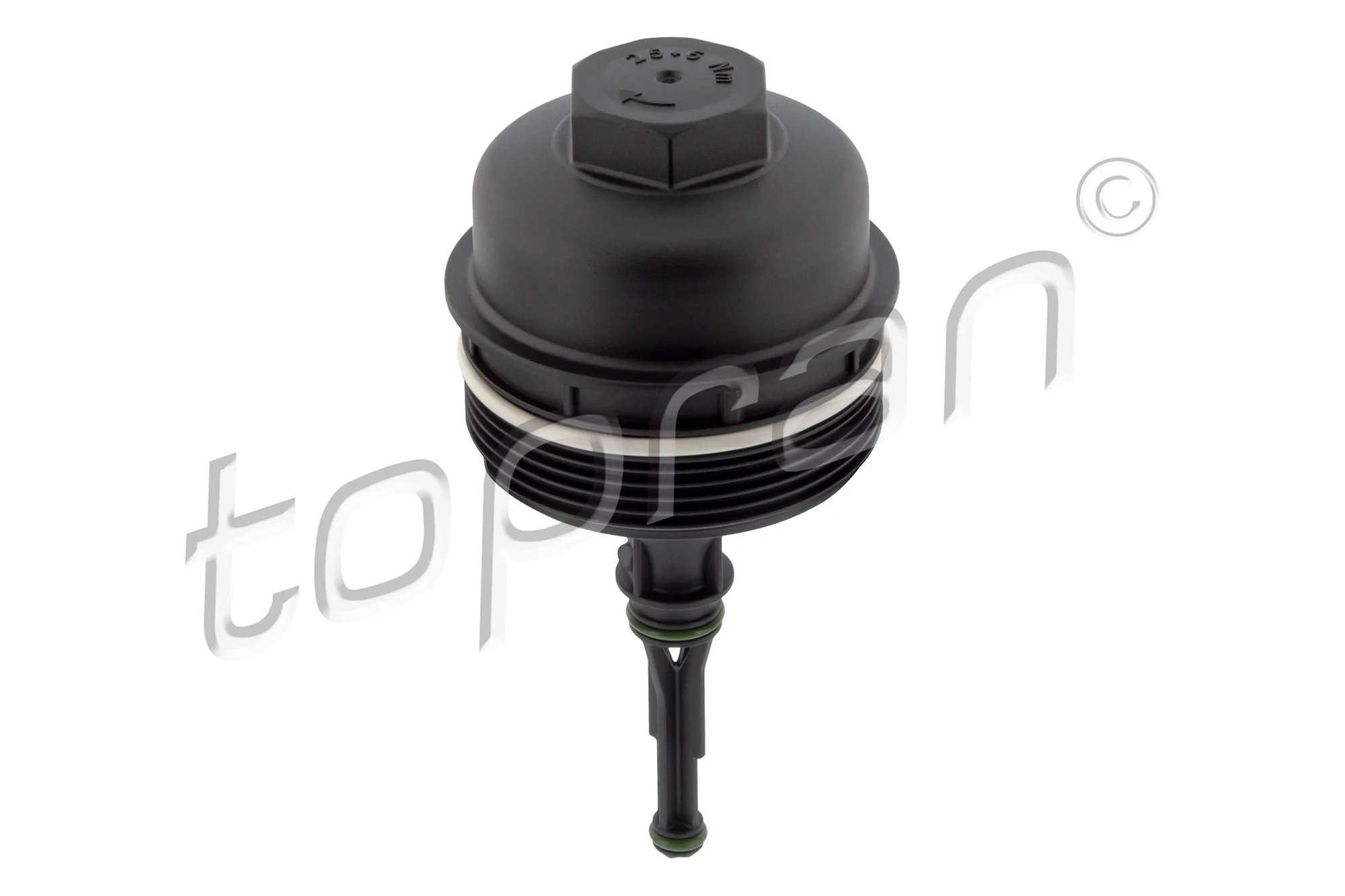 Cap, oil filter housing