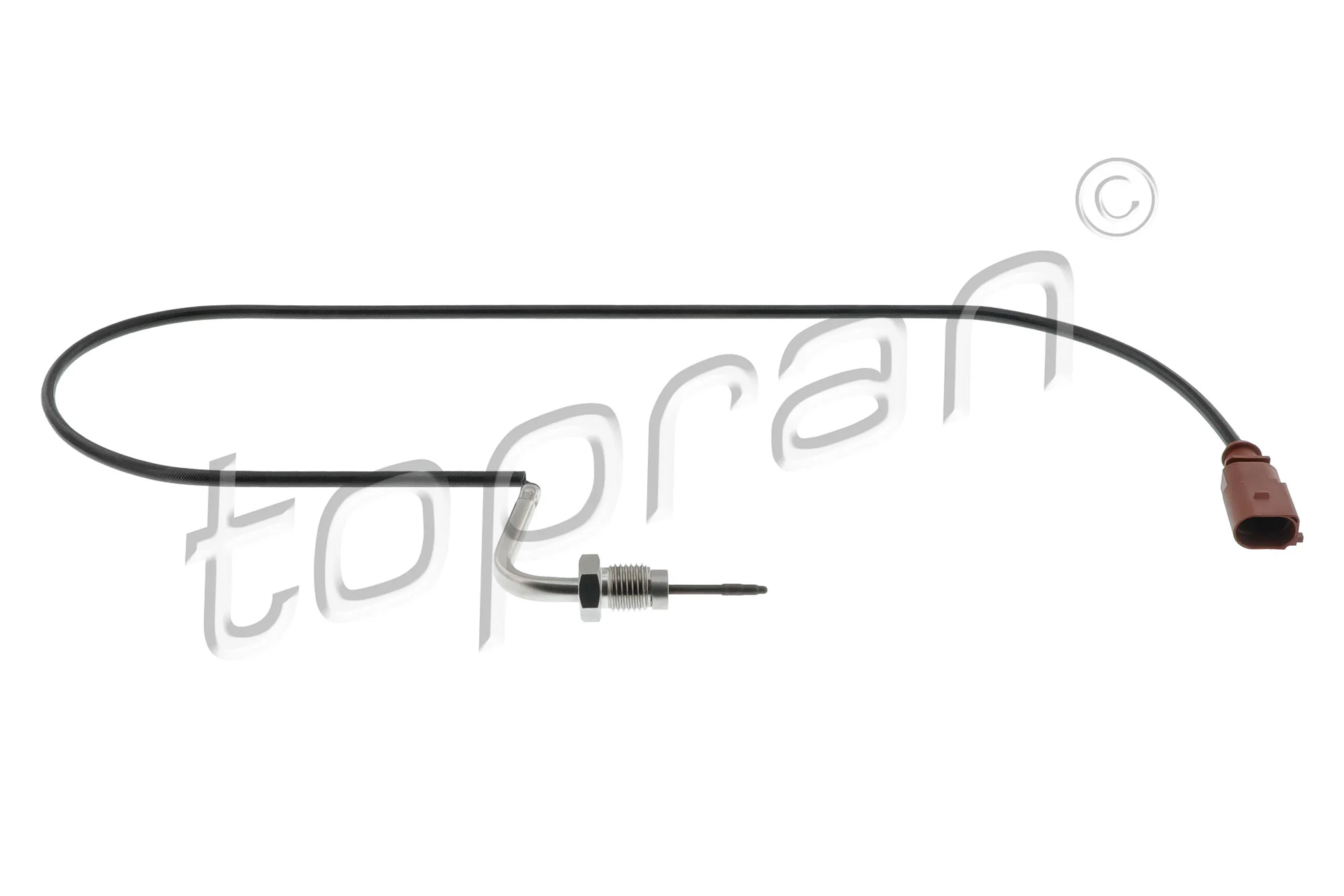 Sensor, exhaust gas temperature