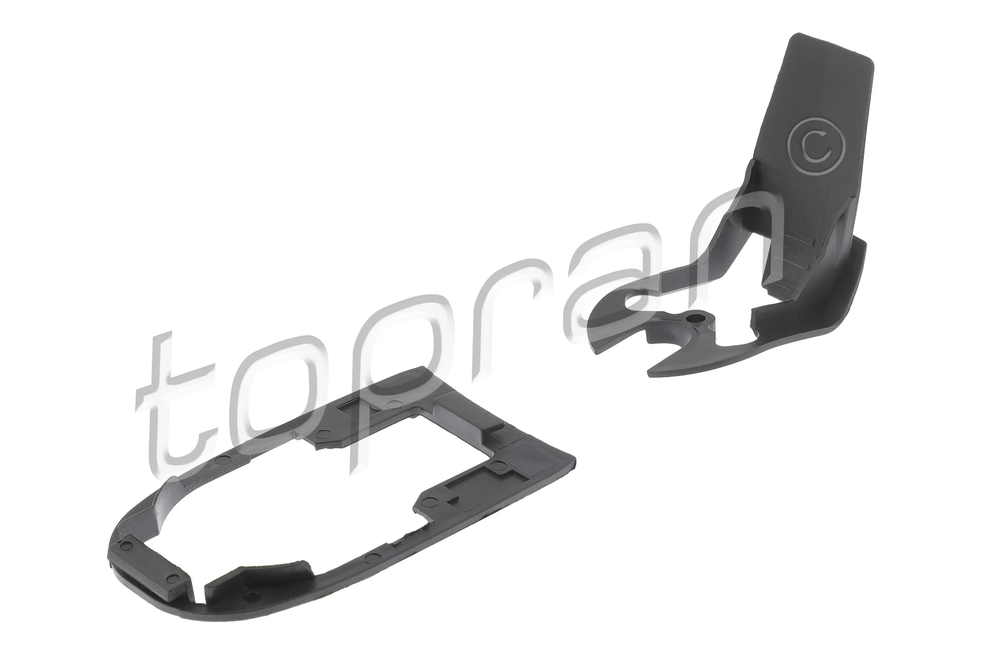 Frame, exterior door handle