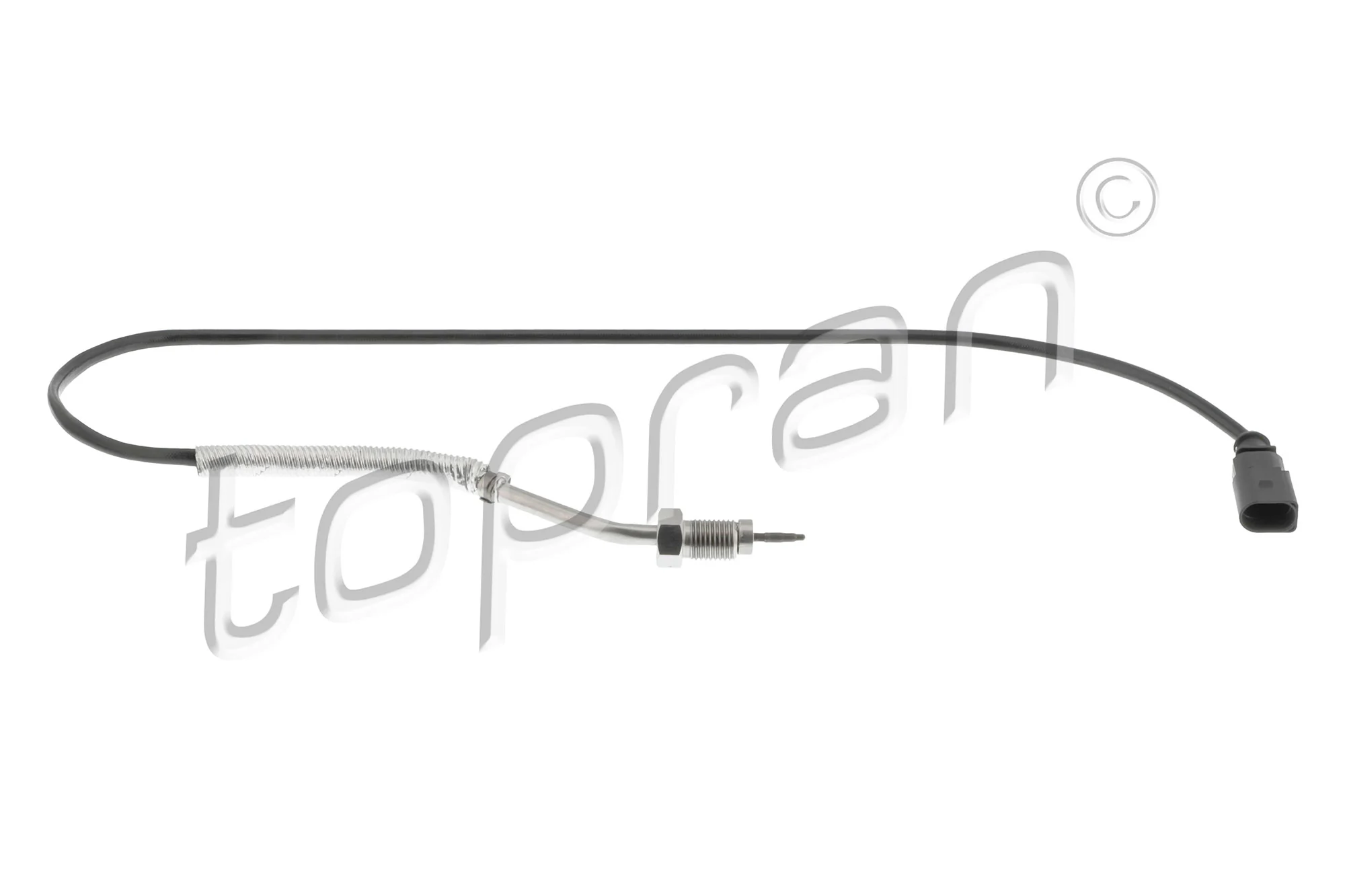 Sensor, exhaust gas temperature
