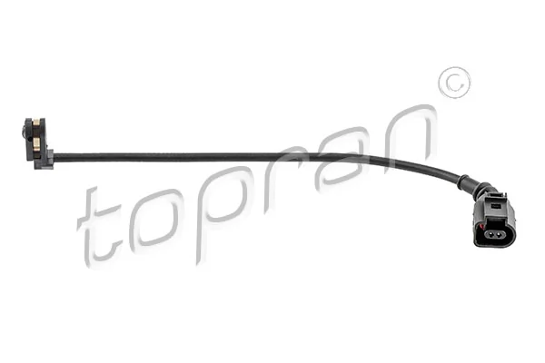 Warning Contact, brake pad wear