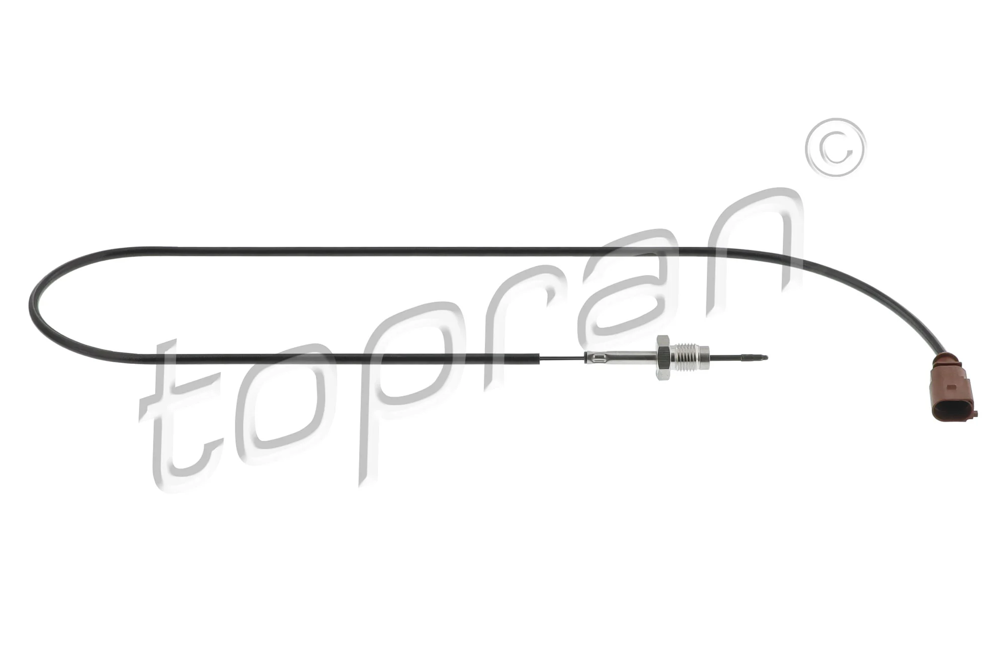 Sensor, exhaust gas temperature