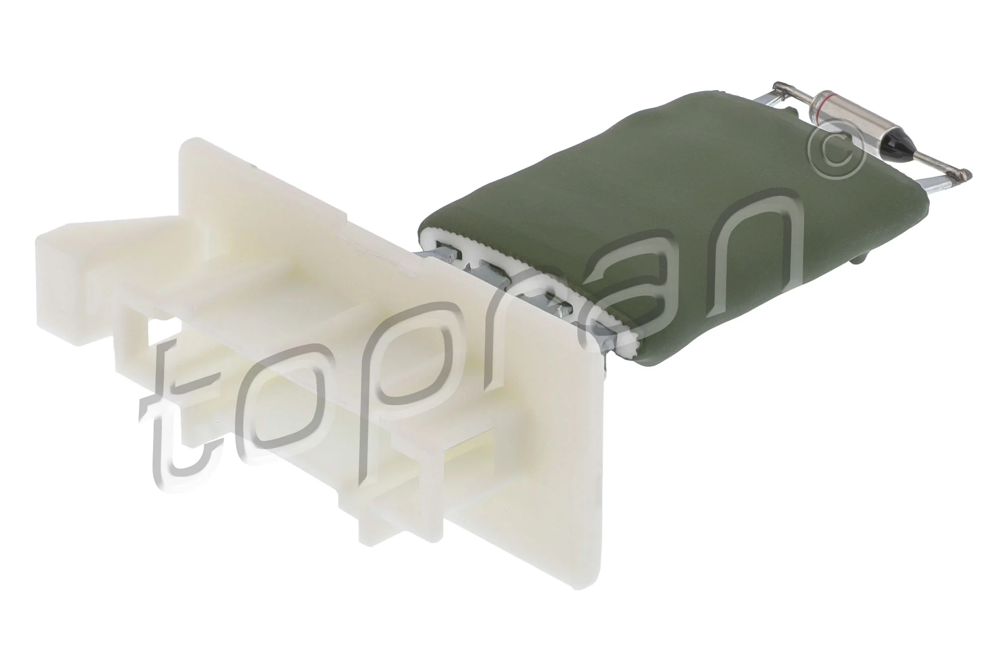 Resistor, interior blower