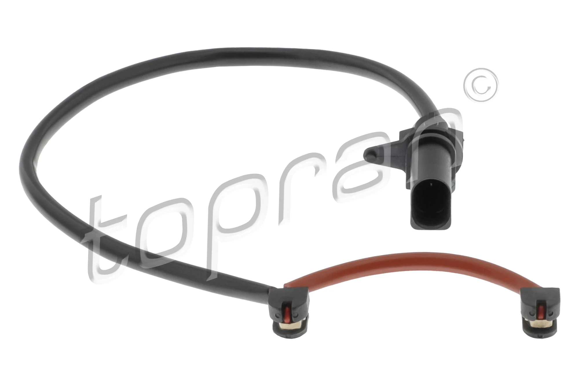 Warning Contact, brake pad wear