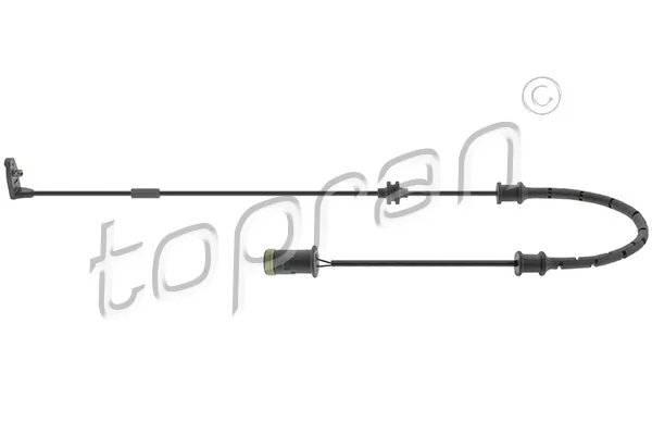 Warning Contact, brake pad wear