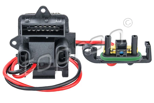Resistor, interior blower