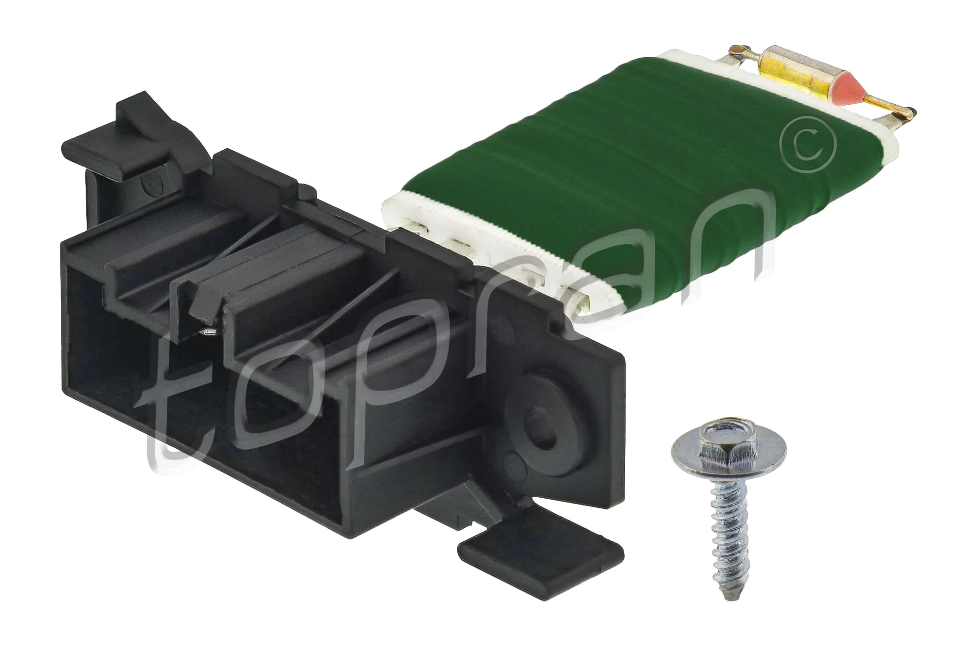 Resistor, interior blower