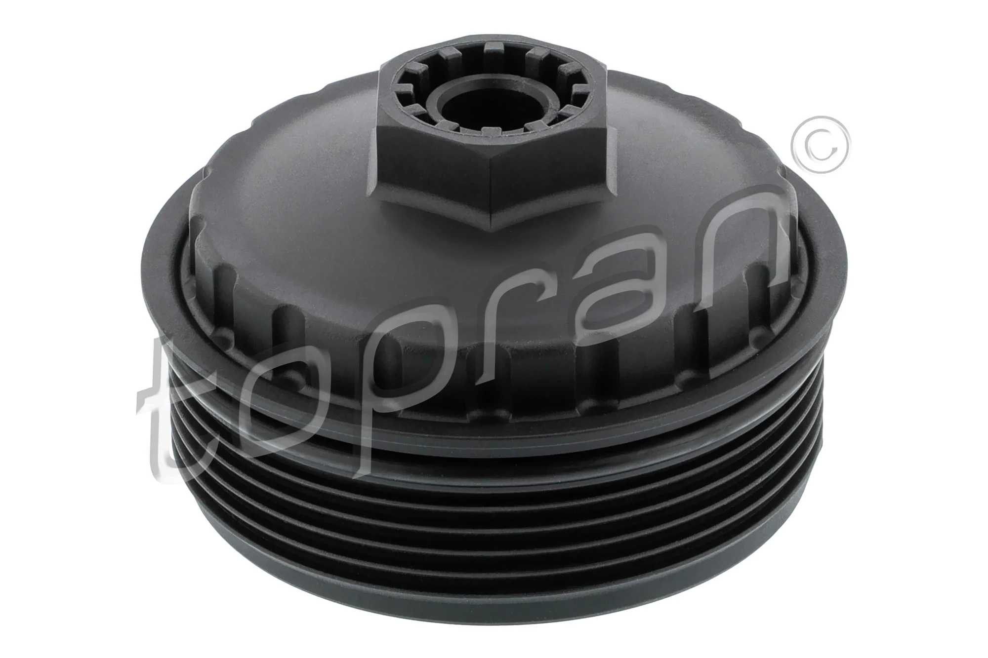 Cap, oil filter housing