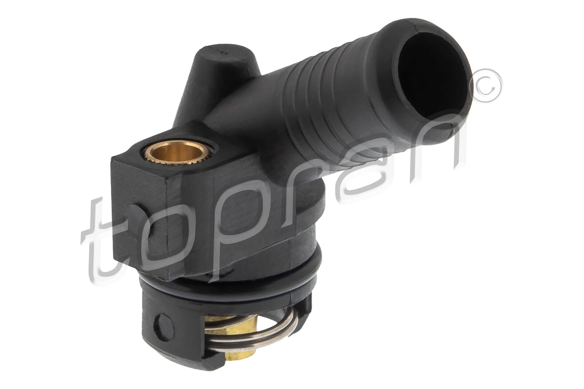 Thermostat, oil cooling