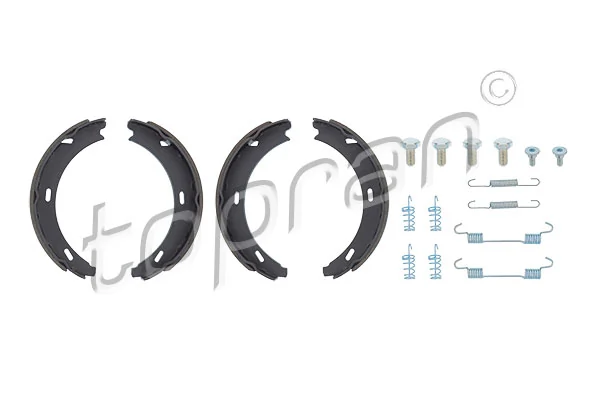 Brake Shoe Set, parking brake
