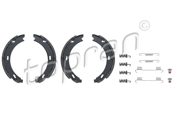 Brake Shoe Set, parking brake