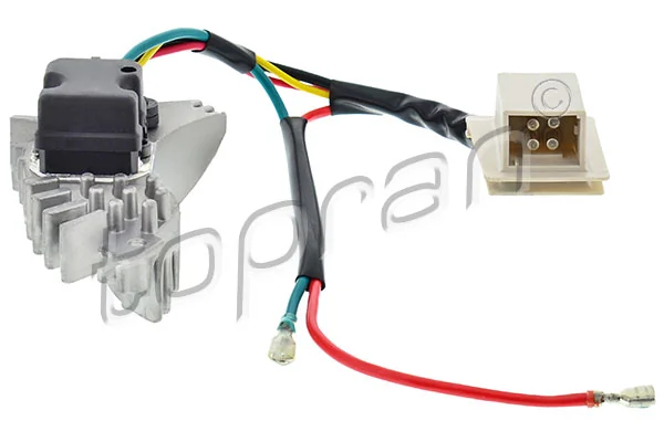 Regulator, interior blower