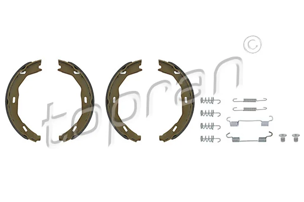 Brake Shoe Set, parking brake