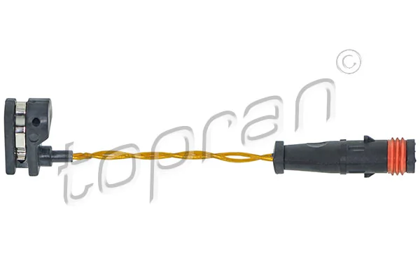 Warning Contact, brake pad wear