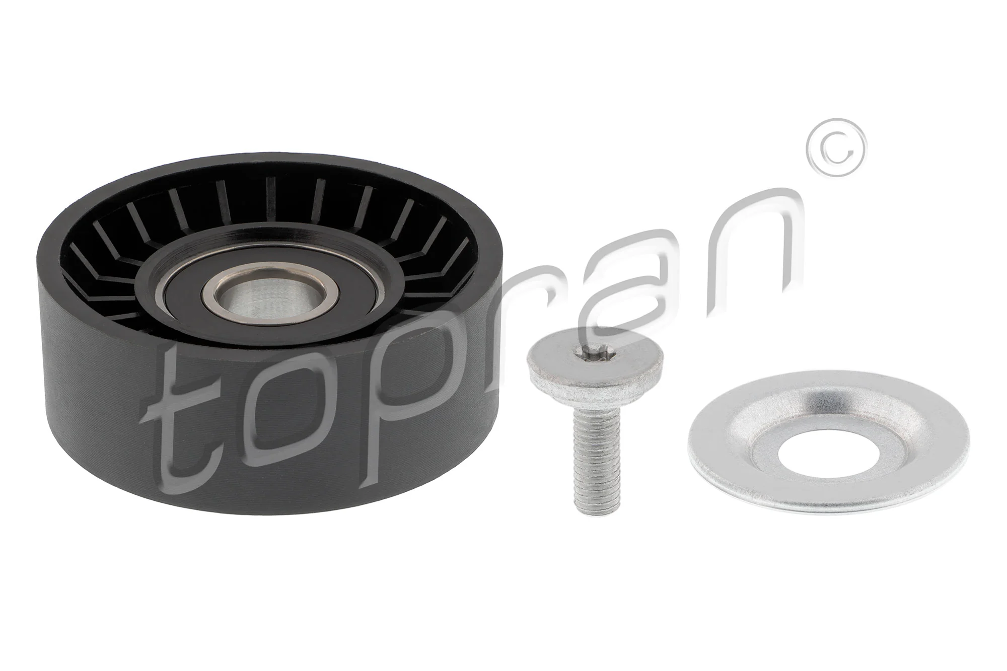 Deflection/Guide Pulley, V-ribbed belt