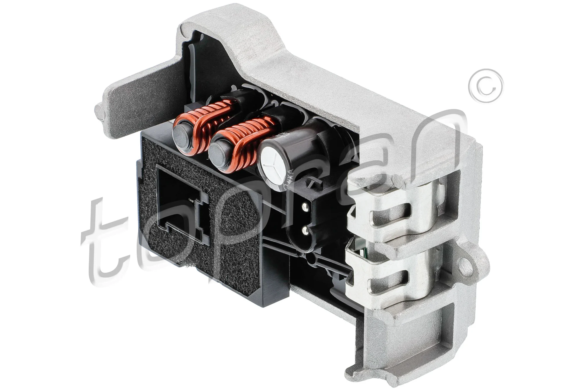 Regulator, interior blower
