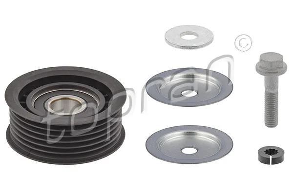 Deflection/Guide Pulley, V-ribbed belt