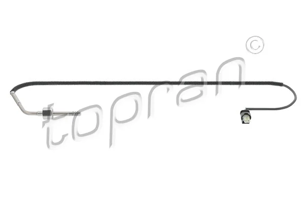 Sensor, exhaust gas temperature