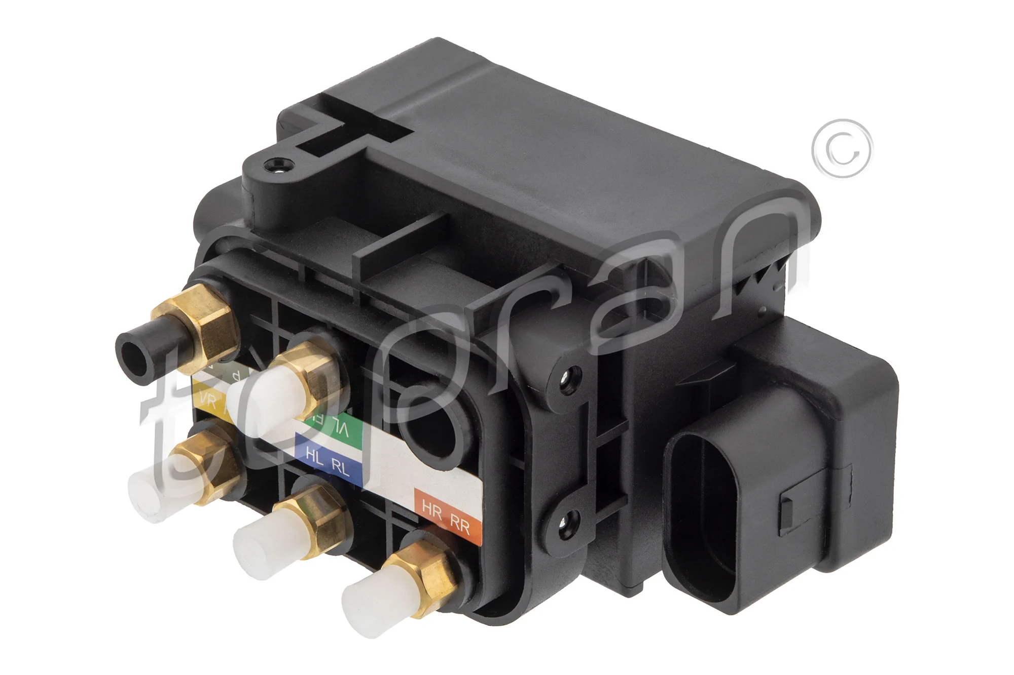 Valve, compressed-air system