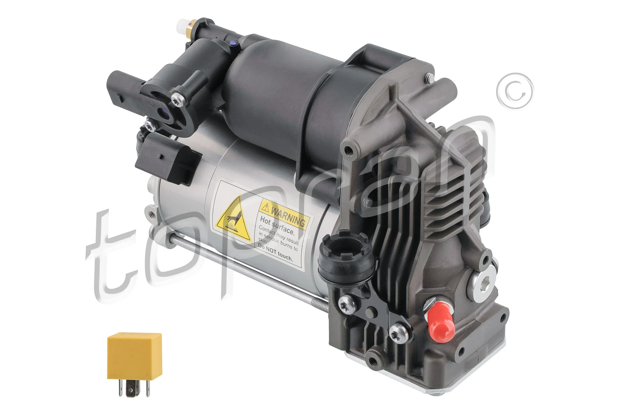 Compressor, compressed-air system