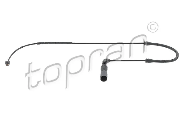 Warning Contact, brake pad wear