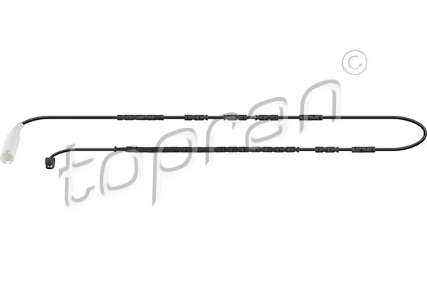 Warning Contact, brake pad wear