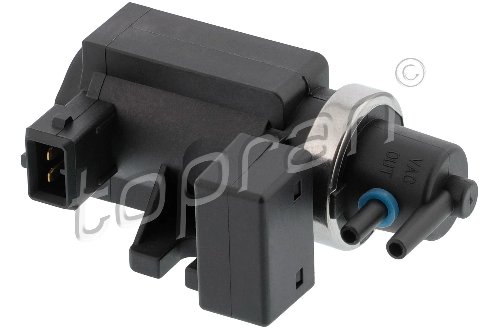 Pressure converter, turbocharger
