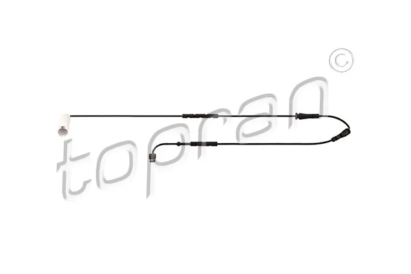 Warning Contact, brake pad wear
