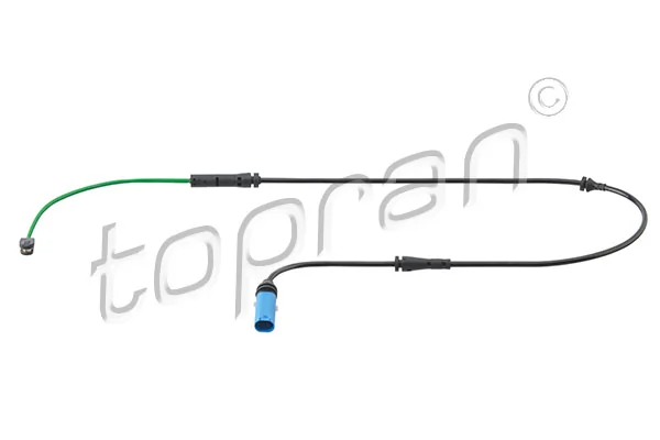 Warning Contact, brake pad wear