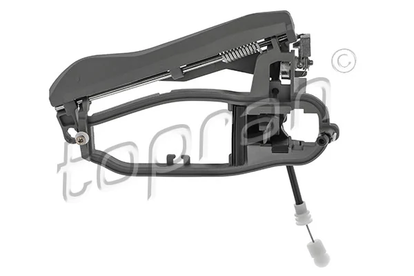 Frame, exterior door handle