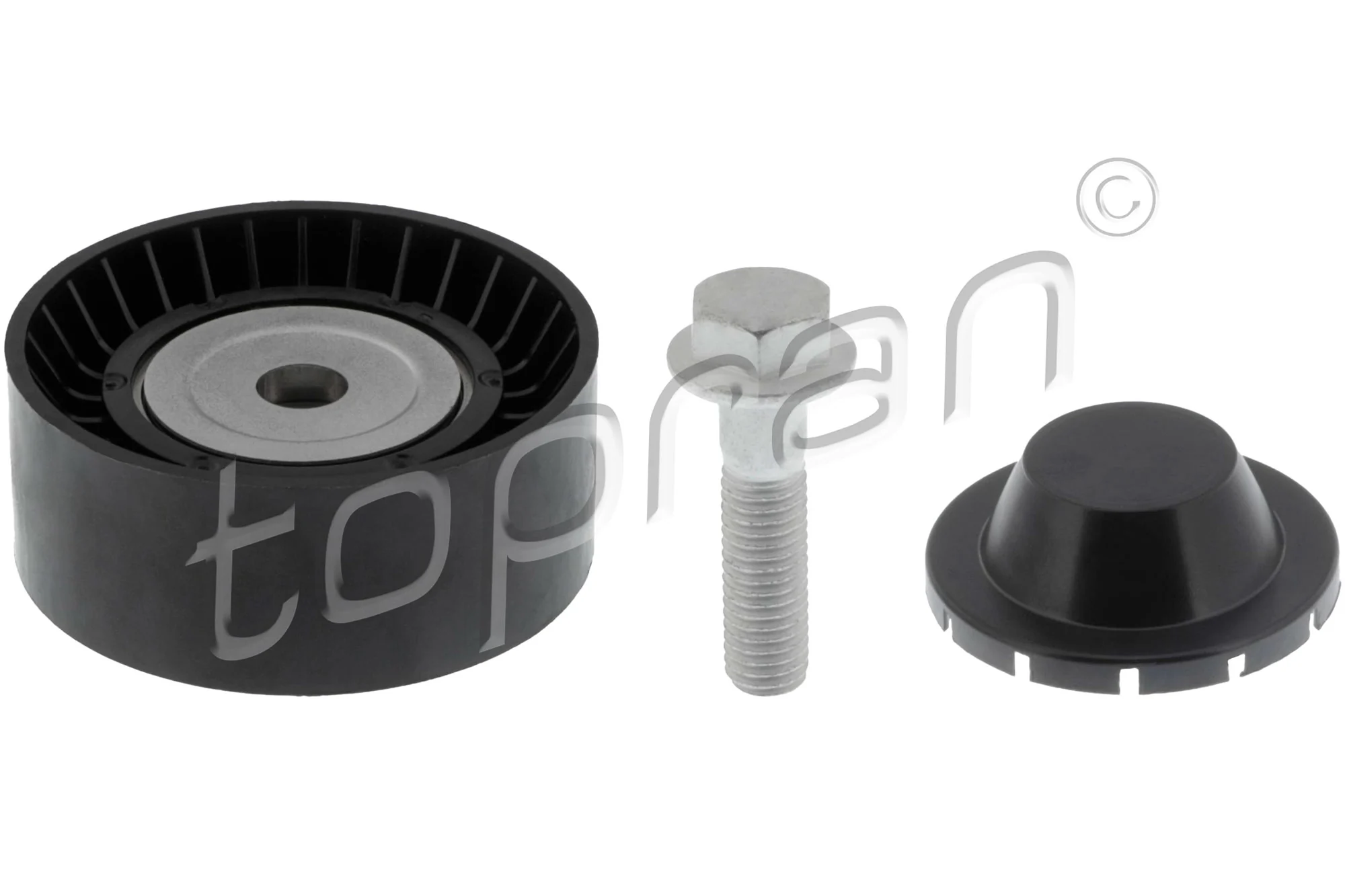 Deflection/Guide Pulley, V-ribbed belt
