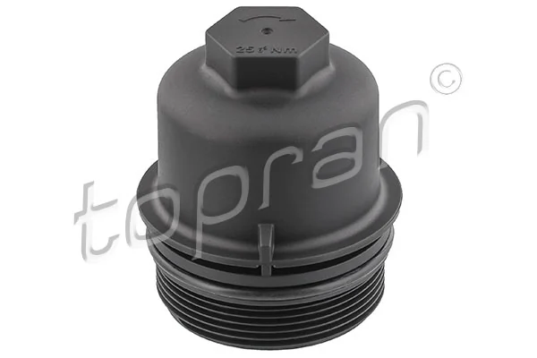 Cap, oil filter housing