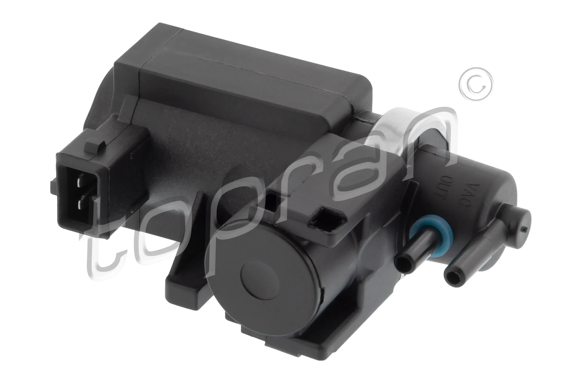 Pressure converter, turbocharger