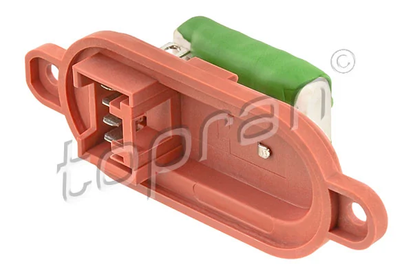 Resistor, interior blower