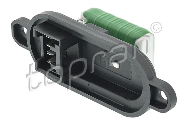 Resistor, interior blower