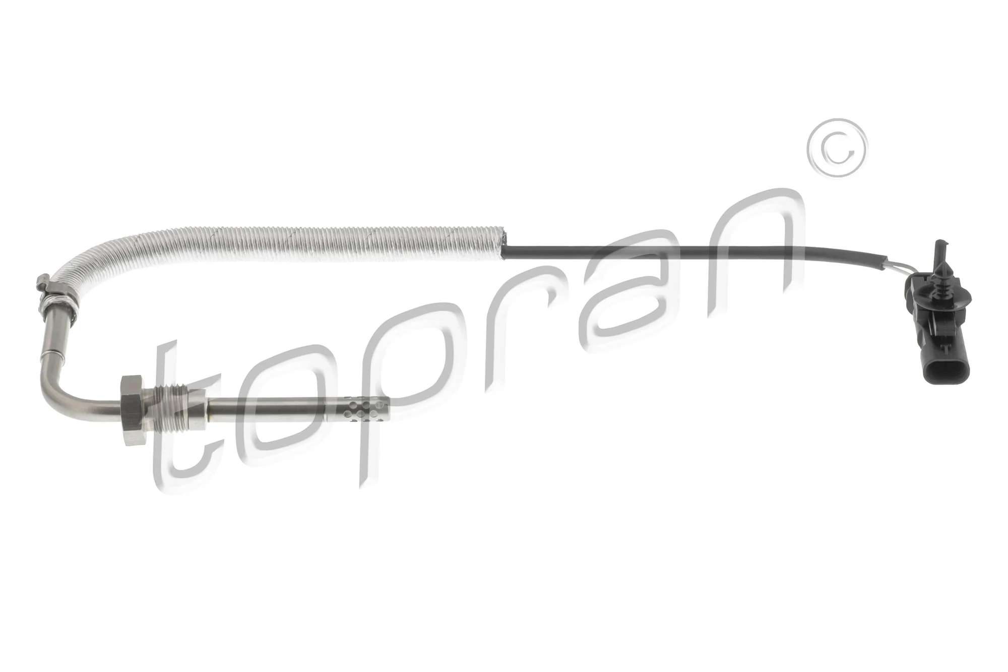 Sensor, exhaust gas temperature