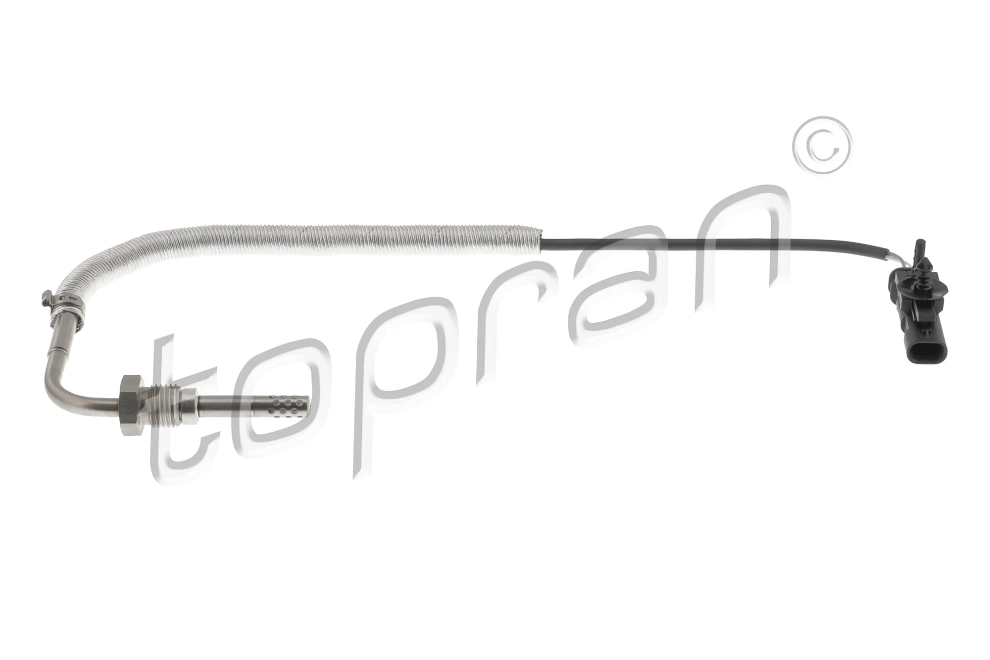 Sensor, exhaust gas temperature
