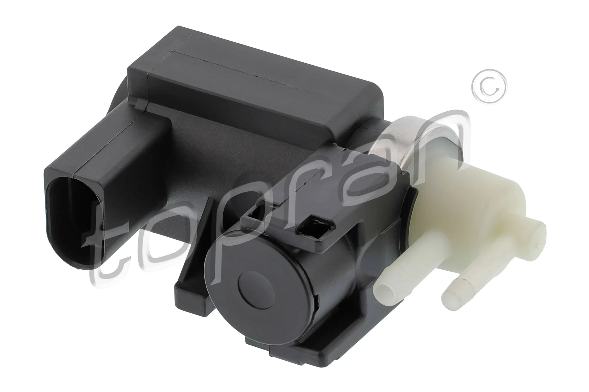 Pressure converter, turbocharger
