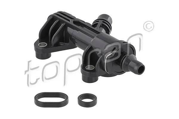 Thermostat, oil cooling