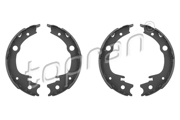 Brake Shoe Set, parking brake