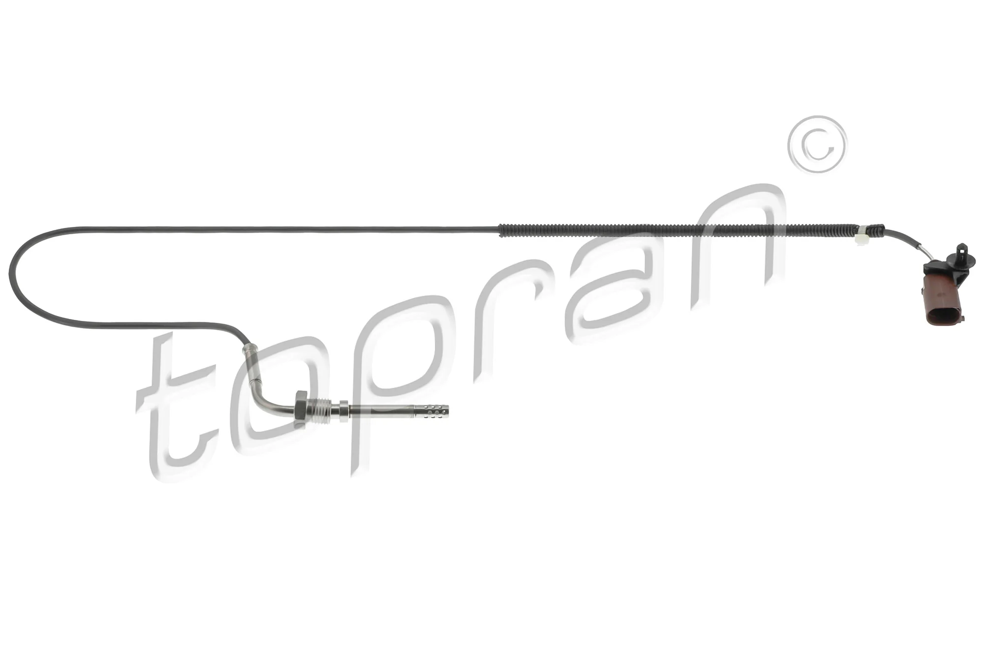 Sensor, exhaust gas temperature