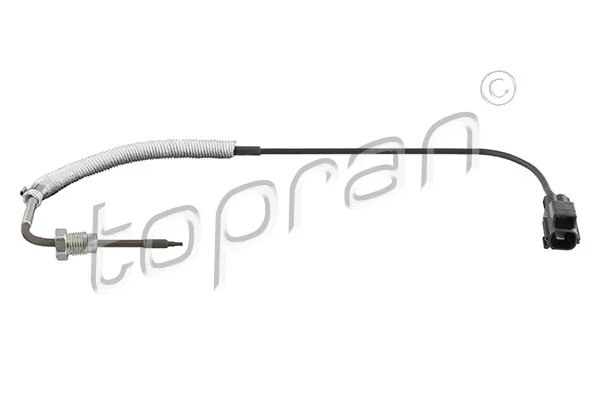 Sensor, exhaust gas temperature