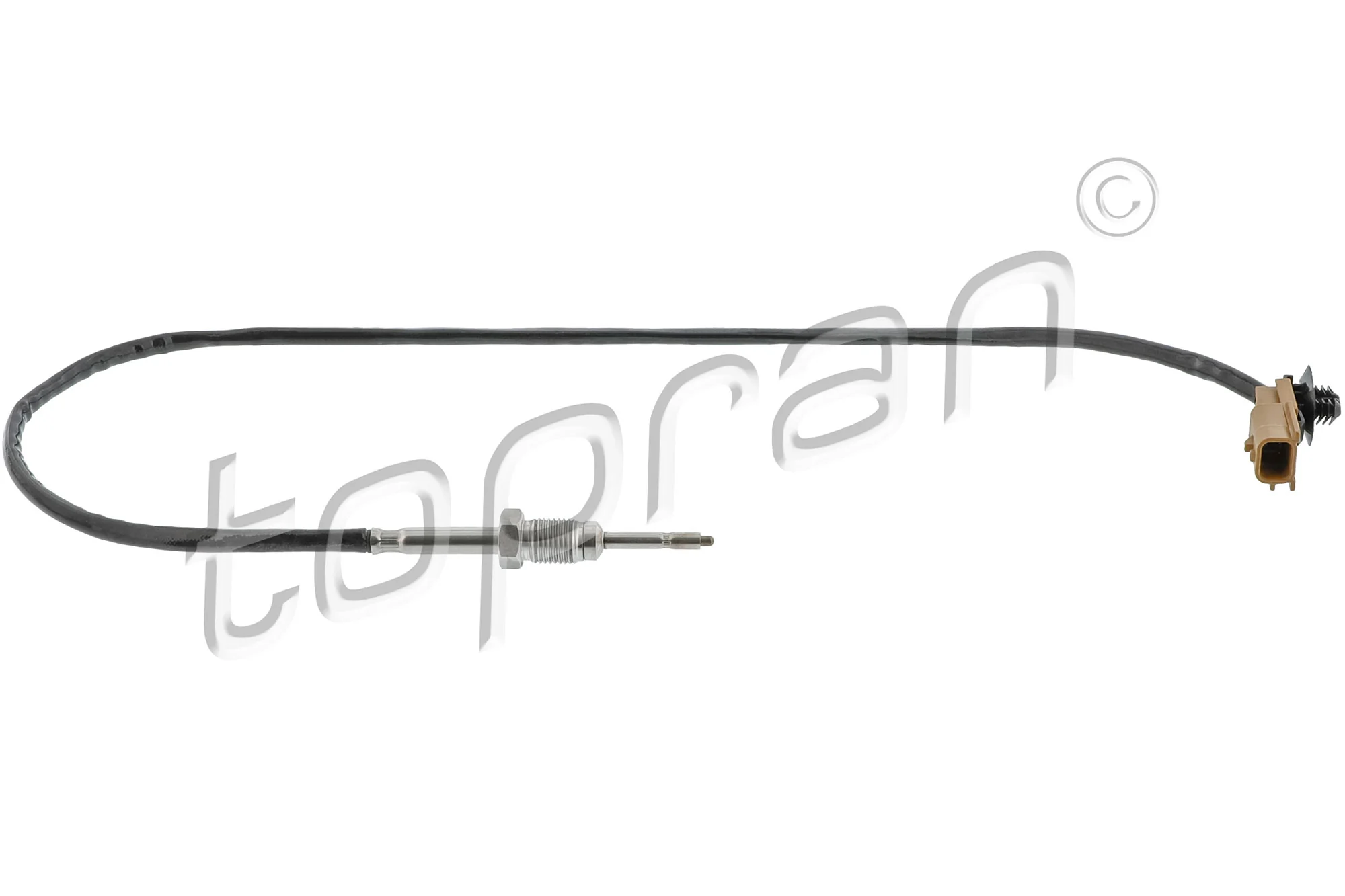 Sensor, exhaust gas temperature