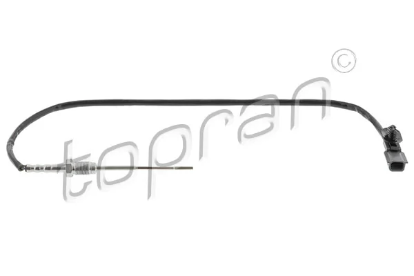 Sensor, exhaust gas temperature