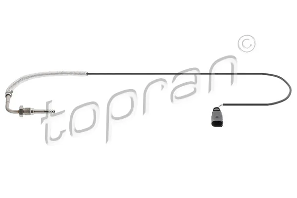 Sensor, exhaust gas temperature