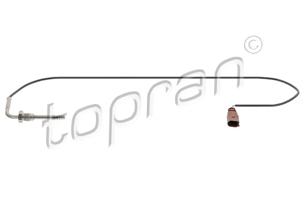 Sensor, exhaust gas temperature