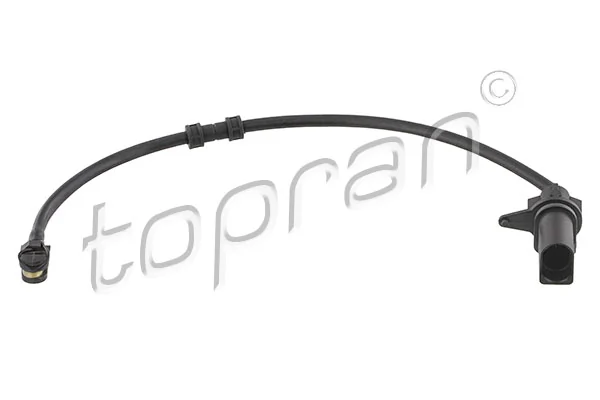 Warning Contact, brake pad wear