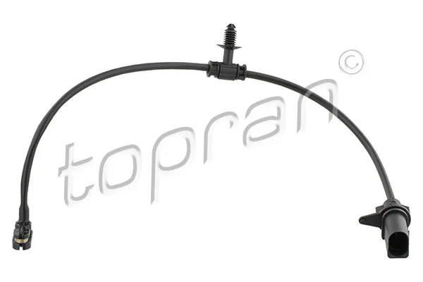 Warning Contact, brake pad wear